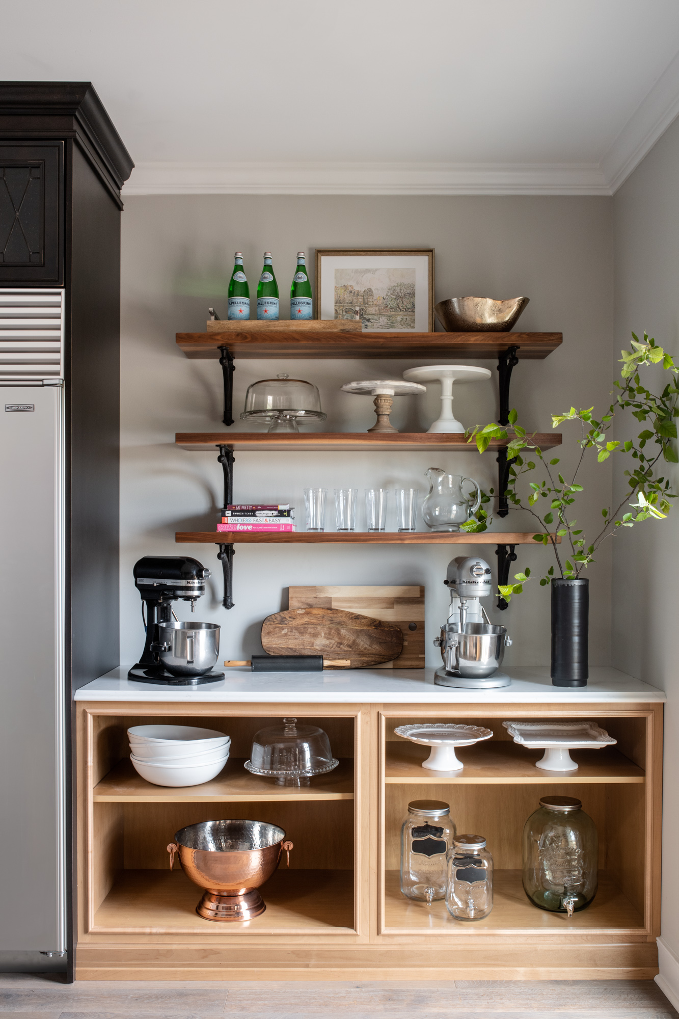 Modern farmhouse kitchen designed by Circa Studio